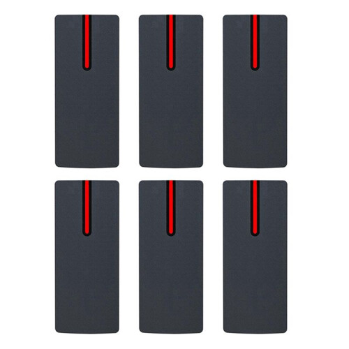 6X IP68 Waterproof IC Card Reader 13.56Khz Proximity Card Access Control Slave Reader Support Wiegand 26/34 Output