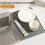 (M) Silicone Dish Drying Mat, No-Spill Counter Protector for Drip-Free Drying 5