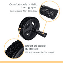 Iron Gym - Dual Ab Wheel - Trainer addominale