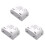 3X 1CH RF  7-32V AC  WIFI Tuya Remote Control 433 Light  10A Rele Relay Self-Locking Interlock Inching 1