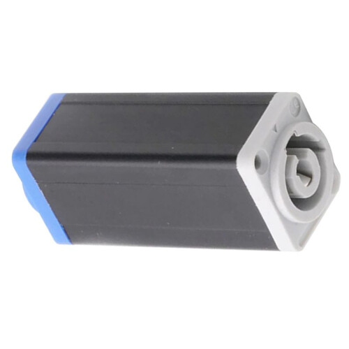 5X LED PowerCon AC Coupler Adapter Extender Connector High Quality Speakon Panel Mount Straight Adapter  to White 2