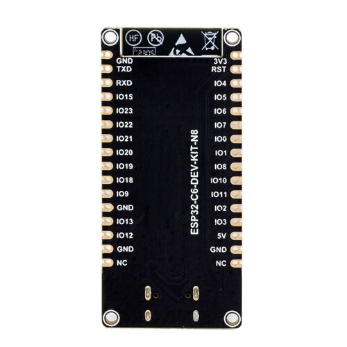 2X ESP32-C6 Development Board WiFi6  5 Zigbee Thread 160MHz Single Core Processor ESP32-C6-WROOM-1-N8 Module(B) 1