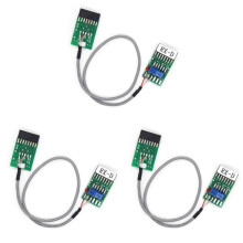 3X Yinitone Câble de Connecteur de Relais Radio Temporisé TX-RX pour GM300 GM338