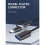 3X 2 in 1 USB 3.0 OTG Adapter Cable Type-C Micro-USB to USB 3.0 Interface Converter Black 6