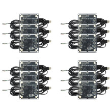 New 12Pcs 100 Degree Camera Module 1MP OV9732 1280x720 USB Free Driver Manual Focus, with 2 Meter Cable for WinXP/7/8/10