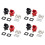 8pcs 200A  Storage Lithium Battery Terminal High Current Lithium Battery Copper Terminal Connector 2
