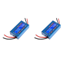 2X 60V 100A WATT-Messgerät Leistungsanalysator Solarwindanalysator LCD Digitaler Stromenergiezähler -Leistungsanalysator