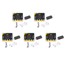 5X BBC Microbit Go Start Kit Micro:Bit BBC DIY Projects Programmeerbare Learning Development Board met Beschermende Schaal