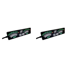 2X Voice-Activated Music Pointer LED Display with Adjustable Sensitivity Voice Controlled Music Spectrum