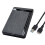 3X Gabinete de HDD  de 2,5 Polegadas para USB 3.0, Gabinetes para Disco Rígido Móvel para SSD, Caixa de Armazenamento Externo HDD com Cabo USB 3.0 2
