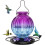 Glass  Feeder for Outdoors Hanging Bird Water Feeder with Perch 1