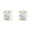 2X SSR-40AA Solid State Relay 40A Single Phase Module 80-250VAC Input 24-380VAC Output for PID Temperature Control 1