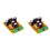 2X  LC EMI Filter Board Low Pass EMC HiFi High Frequency Filter Switching Power Supply Ripple Filtering for Amp 2A 1