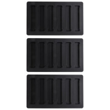 3pcs 2.8 Inch NMMiner 6 Slots Base Bracket for NerdMinerBitcoin Crypto Solo Miner Supports 6X NMMiner 6 Slots Stand