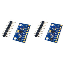 2X MPU9250 GY-9250 9-Axis 9 DOF 16 Bit Gyroscope Acceleration Magnetic Sensor 9-Axis Attitude +Gyro+Accelerator