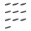 10X RJ45 Cat6A UTP LAN Cable Tool-Less Extension Connector Network Extender Junction Adapter Connection Box 1