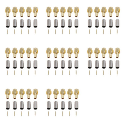 40 X Connecteurs/Adaptateurs Coaxiaux RF SMA Male
