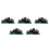 5X 20W + - 5V-24V Positif Négatif Double Sortie Alimentation   Step- Boost-Buck Module de Conversion (Pas de Terminal) 1