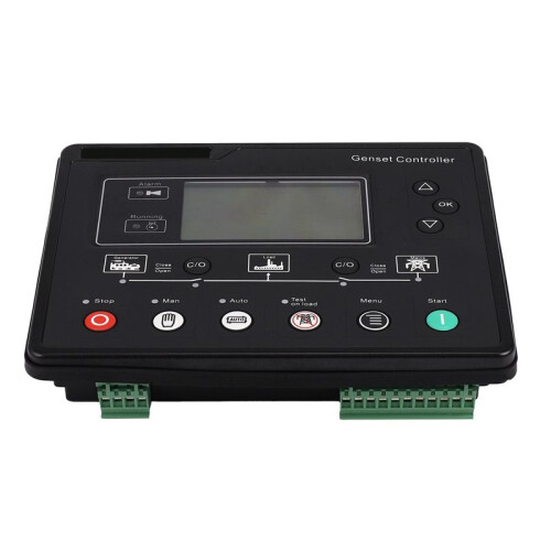3X 6120U AMF Generator Set Controller LCD Automatic Start Genset Ats Control Box Terminal Charge Panel Alternator 6120 1
