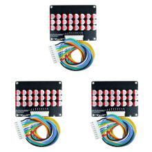 3X 8S Active Equalizer Balancer Lifepo4 Lipo LTO Battery Equalization Capacitor BMS Board