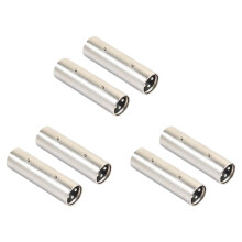 XLR Stecker auf Stecker Adapter, XLR 3 Pin Stecker auf 3 Pin Stecker, Mikrofon Leitung Adapter -6 Pack