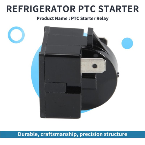 3PIN Terminals Refrigerator PTC  Relay 12 Ohm Resistance 1