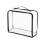 (D) Clear Large Capacity Storage Bag, See-Through Organizer Bag, 3D Foldable Storage Pouch for Clothes & Accessories 1