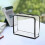 (D) Clear Large Capacity Storage Bag, See-Through Organizer Bag, 3D Foldable Storage Pouch for Clothes & Accessories 3