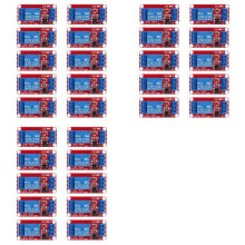 30 Stuks Relaismodule 12V Relaisbord 1 Kanaal met Optocoupler Isolatieondersteuning Hoog of Laag Niveau