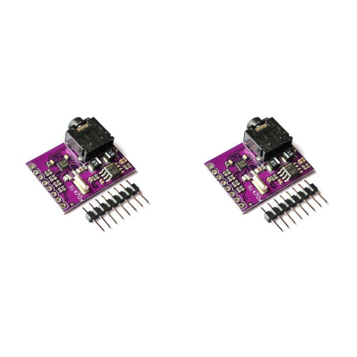 2X Si4703 FM Tuner Evaluation Board Digital Radio Broadcast Data Processing Module för AVR ARM  med Stift