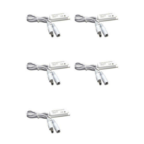 5X  5-24V 5.8G Microwave  Sensor  Controller Human Body Induction  for PWM LED Monochrome Bar Light