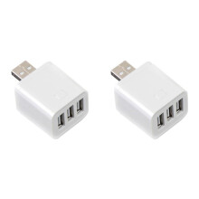 2X Tuya Zigbee USB Adapter 5V USB Power Adapter Zigbee voor Alexa Yandex Alice 3USB
