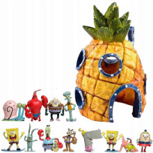 13 Pcs Spongebob Squarepants Action Figures Set