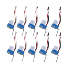 10Pcs Auto Off Photocell Street Light Photoswitch Sensor AC/ 12V 10A
