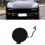 (Black Front Right Side) Front Rear Bumper Tow Hook Hole Cover Cap For Porsche Cayenne 2011-2014 Plasti 1
