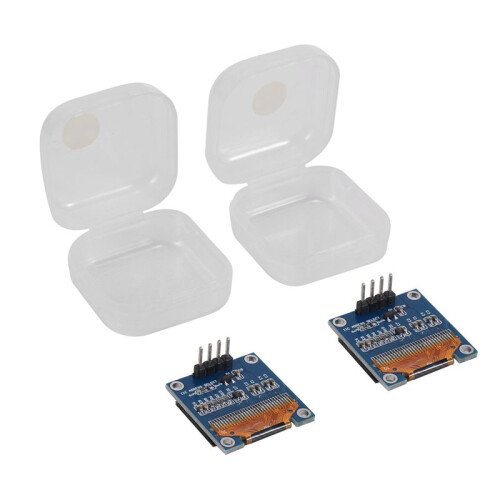 Módulo de Exibição OLED de 16 Unidades I2C IIC 128X64 Módulo de Exibição de 0,96 Polegadas SSD1315 para   R3 STM com Pinos 1
