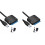 2X Cabo Adaptador  para USB 3.0 para Disco Rígido SSD HDD  III de 3,5/2,5 Polegadas, Conversor de Disco com Suporte para Plugue UE UASP 1