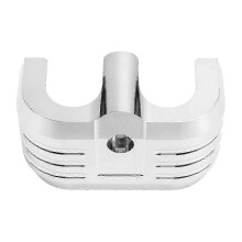 (Silver) Motorcycle Ignition Coil Cover for Softail Breakout Fat Bob 114 FLFBS Street Bob Low Rider Slim Stan