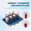 2X 4S 6A Active Equalizer Lifepo4 Li-Ion Lithium Battery Balancer  Transfer Balancing Board for 4 Strings 12V 7