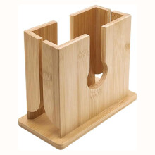 Trä Bagel Slicer Hållare Trä Bagel Cutter Anti-Slip Bread Cutter Slicer för Stora Bagels Engelsk Muffin