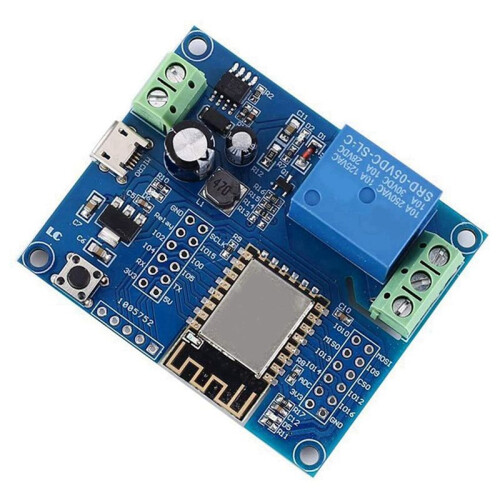 6X WIFI Relay Controller Module,  5V 8V-80V ESP8266 Wireless Controller Module ESP-12F for IOT  Home APP 1