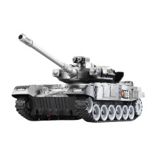 (SL) Remote Control Tank For Boys Tank With Effect Lights Realistic Sounds Battles Tank Toy Great Gift Toy For Kids