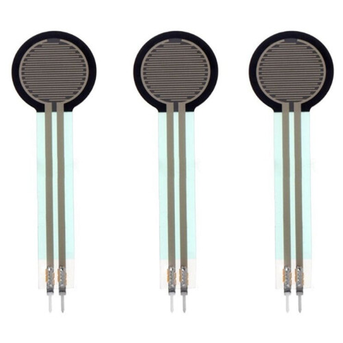 3X FSR402 Resistive Thin Film Pressure Sensor Pressure  Long Tail Force Sensitive Resistor