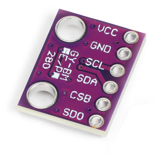 4PCS BME280 3.3V Sensor Module Atmospheric Pressure Temperature Humidity Sensors I2C SPI Breakout GY-BME280 1