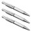 3X Pen MP3 Player USB Portable Music Player Multifunctional Student Writable Pen Player Silver 1