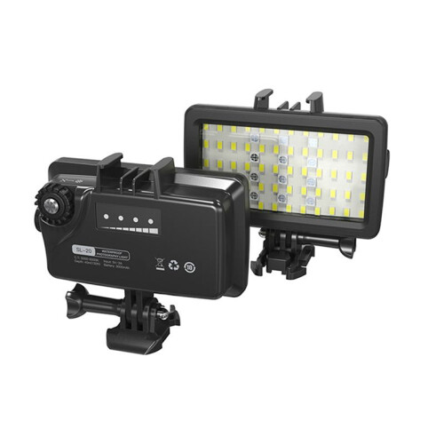 4X LED Photographic Lighting for SLR Camera 40M Waterproof Diving LED Night Light Diving Lamp for 1
