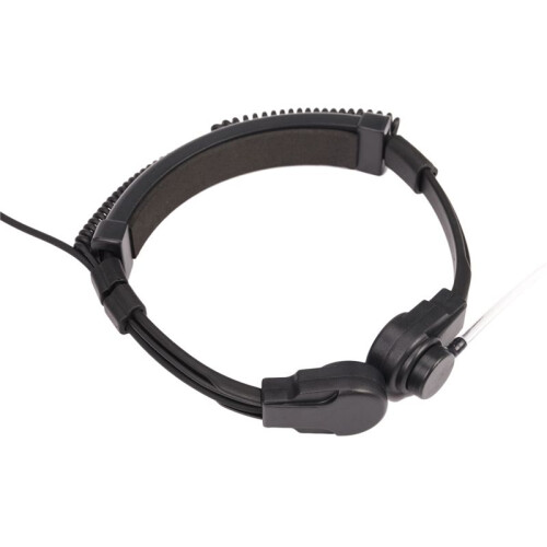 4 Pezzi 3.5mm Microfono Auricolare Regolabile Microfono Auricolare Covert Auricolare Tubo Auricolare con Dito PTT per  Android Telefono