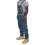 (L) "Men's Plus Size Denim Overalls Fashion Jeans Denim Bib Loose Multiple Pockets Adjustable Straps-Good-ss" 4