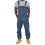 (L) "Men's Plus Size Denim Overalls Fashion Jeans Denim Bib Loose Multiple Pockets Adjustable Straps-Good-ss" 3