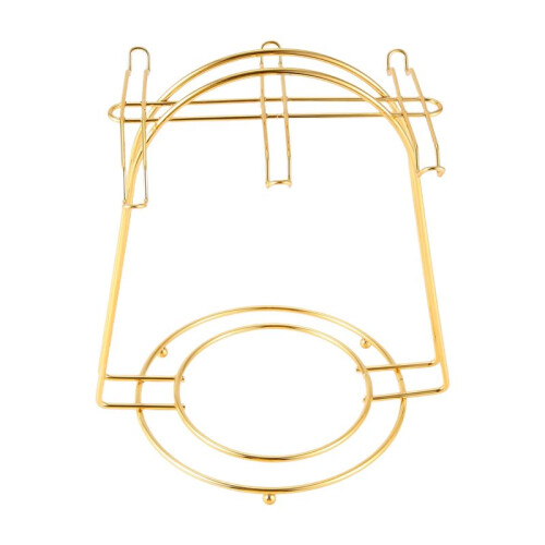 Nordic Home Kitchen Tabletop Coffee Mug Holder 6 Cups Stand Gold Metal Cups Holders Rack Drain Organizer Rack